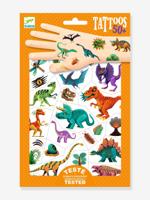 Dino Club DJECO Tatoeages sinaasappel - thumbnail
