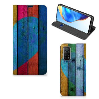 Xiaomi Mi 10T | 10T Pro Book | Wallet Case | Wood Heart - Cadeau voor je Vriend