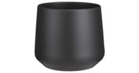Amber pot rond donkergrijs mat h18xd21 cm Mica Decorations - Mica decorations - thumbnail