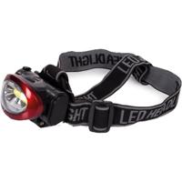 Perel hoofdlamp EHL19 cob-led batterij 90 lm zwart/rood - thumbnail