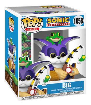 Sonic The Hedgehog Funko Pop Vinyl: Big The Cat with Froggy