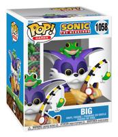 Sonic The Hedgehog Funko Pop Vinyl: Big The Cat with Froggy - thumbnail