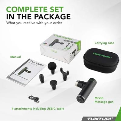 Tunturi Massage Gun l Mini - thumbnail