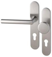 Tavira PF KL4 LS kruk L/vaste knop PC72mm rvs mat - thumbnail