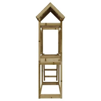 VidaXL Speelhuis 53x110x214 cm geïmpregneerd grenenhout