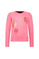 B.Nosy winter t-shirt meisjes - roze - Tiara - longsleeve - thumbnail