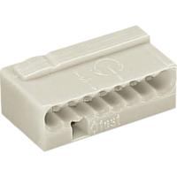 WAGO 243-308 Lasklem Flexibel: 0.6- Massief: -0.8 mm² Aantal polen: 8 1 stuk(s) Lichtgrijs - thumbnail