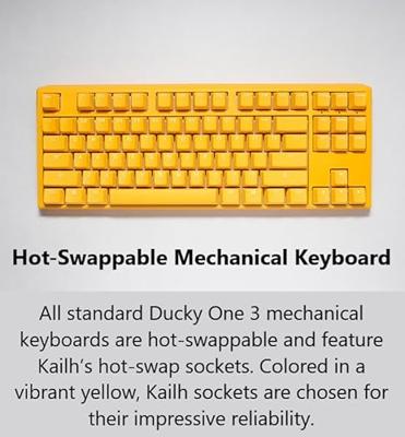 Ducky One 3 Yellow TKL RGB Cherry MX Red