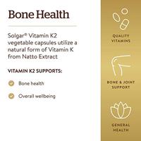 Solgar Vitamine K2 100 mcg Capsules - thumbnail