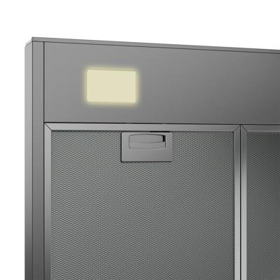 Beko BHCB61622BXH Schouwkap Grijs