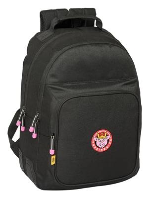 Schoolrugzak Kings League Porcinos Zwart 32 x 42 x 15 cm