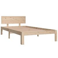 Bedframe massief grenenhout 100x200 cm - thumbnail