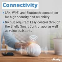 Shelly Shelly PRO EM - 50 Elektriciteitsmeter Bluetooth, WiFi - thumbnail