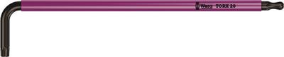 Wera 967 SPKL TORX® BO Stiftsleutel Multicolour, BlackLaser, TX 25 x 104 mm - 1 stuk(s) - 05024355001 Wera 967 SPKL TORX® BO Stiftsleutel Multicolour, BlackLaser, TX 25 x 104 mm - 1 stuk(s) - 05024355001