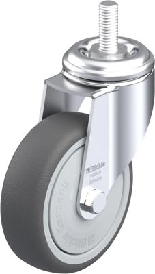 Blickle LKRA-PATH 101KF-GS12 Zwenkwiel Wieldiameter: 100 mm Draagvermogen (max.): 120 kg 1 stuk(s)