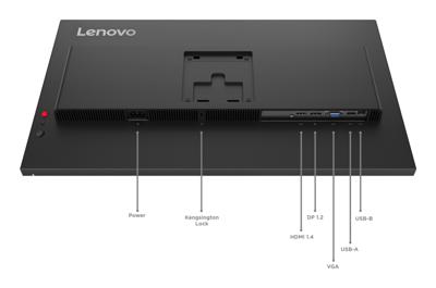 Lenovo ThinkVision T27-40 LED display 68,6 cm (27") 1920 x 1080 Pixels Full HD Zwart