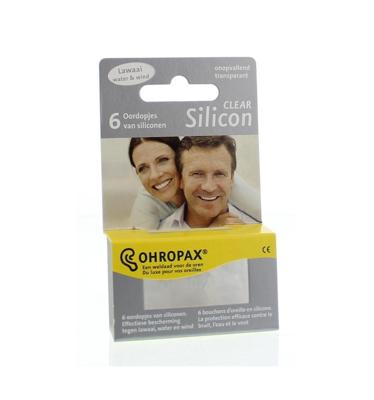 Ohropax Silicon Clear Oordopjes