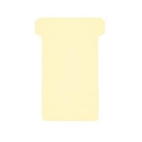 T-kaart Djois formaat 2 48mm beige 100 stuks - thumbnail