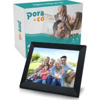 Pora&co Digitale Fotolijst met WiFi & Frameo App 15 inch, zwart - thumbnail