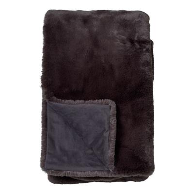 Dutch Decor plaid zinzi 140x180cm raven