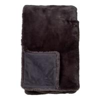 Dutch Decor plaid zinzi 140x180cm raven - thumbnail