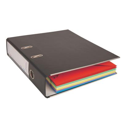 Smartfolder geperforeerde opbergmappen A4 blauw 6 stuks