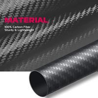 Ulanzi x Coman Zero Y F38 carbon driebeen statief met balhoofd en Falcam F38 quick release - thumbnail