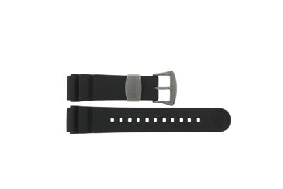 Horlogeband Seiko SNE441P1 / V157-0BT0 / R035011N0 Rubber Zwart 20mm Horlogeband Seiko SNE441P1 / V157-0BT0 / R035011N0 Rubber Zwart 20mm