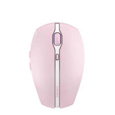 CHERRY GENTIX BT Muis Bluetooth Optisch Kersenbloesemroze 7 Toetsen 1000 dpi, 2000 dpi Geïntegreerd scrollwiel, Oplaadbaar CHERRY GENTIX BT Muis Bluetooth Optisch Kersenbloesemroze 7 Toetsen 1000 dpi, 2000 dpi Geïntegreerd scrollwiel, Oplaadbaar