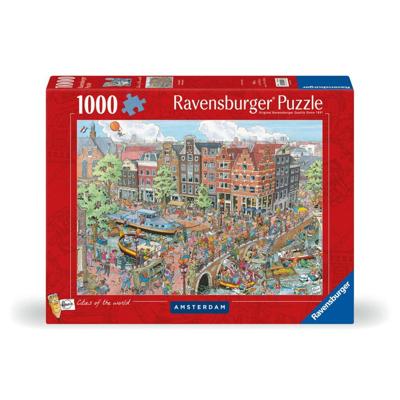 Ravensburger puzzel fleroux 1000 stukjes Amsterdam