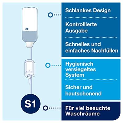 Dispensor handzeep Tork wit 560000 - thumbnail