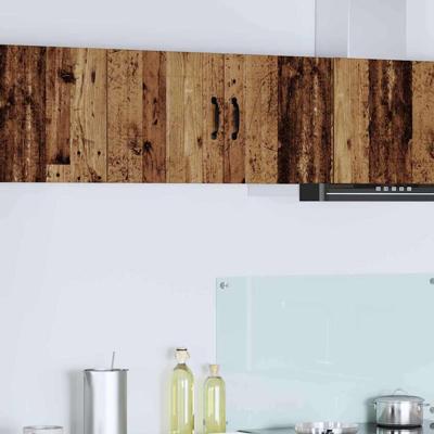 Keukenkast 2 pcs Oudhout 40 x 31 x 40 cm Bewerkt hout