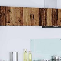 Keukenkast 2 pcs Oudhout 40 x 31 x 40 cm Bewerkt hout - thumbnail