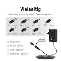Ansmann 1201-0023 Stekkernetvoeding, instelbaar 12 V/DC, 9 V/DC, 7.5 V/DC, 6 V, 4.5 V/DC, 3 V 1000 mA 12 W - thumbnail