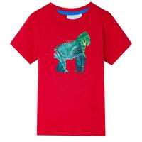 VidaXL Kindershirt 140 rood - thumbnail