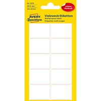 Etiket avery 3078 38x29mm wit 40st - thumbnail