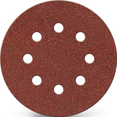 Promat/Tecwerk Schuurpad met klitbevestiging | GLS 5 125 mm korreling 120 | voor hout / metaal korund | Gatenaantal 8 - 4000841749 Promat/Tecwerk Schuurpad met klitbevestiging | GLS 5 125 mm korreling 120 | voor hout / metaal korund | Gatenaantal 8 - 4000841749