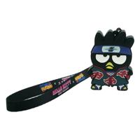 Naruto Shipudden x Hello Kitty PVC Keychain Badtzt Maru Itachi - thumbnail