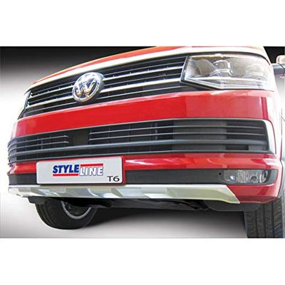 RGM Voorspoiler 'Skid-Plate' Volkswagen Transporter T6 2015- Zilver GRFSP165S