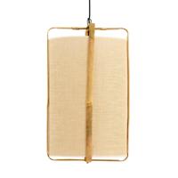 Light & Living Hanglamp 'Sendai' Jute en Bamboe, 37cm, kleur Naturel - thumbnail