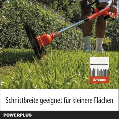 Accu-kanttrimmer - Dual Power - POWDPG75411 - 20 V en 260 mm Ø, zonder accu of oplader, 2-in-1