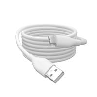 Digitus USB-kabel USB 2.0 USB-A stekker, USB-C stekker 1.00 m Wit Flexibel, Zeer flexibel, Met USB, Silicone, Uitstekende verouderingseigenschappen, Flexibele - thumbnail