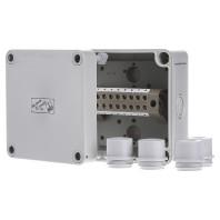 Spelsberg RKK 4/08-8x4² Serieklemmen-behuizing 94 x 94 x 57 Polystereen (EPS) Grijs 1 stuk(s) - thumbnail