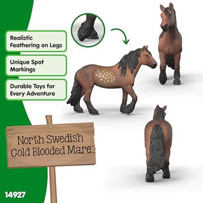 Schleich 14927 Noord-zweeds Koudbloed Merrie