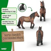 Schleich 14927 Noord-zweeds Koudbloed Merrie - thumbnail
