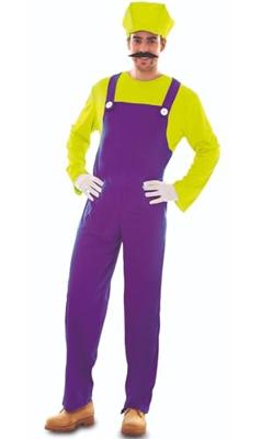 Wario Loodgieter Kostuum Heren