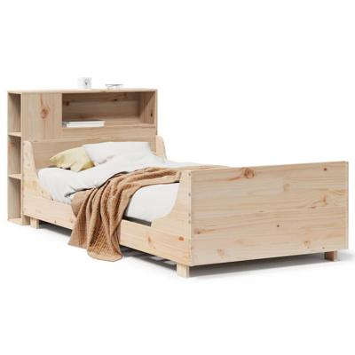 Bedframe zonder matras massief grenenhout 100x200 cm