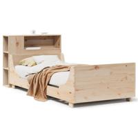 Bedframe zonder matras massief grenenhout 100x200 cm - thumbnail