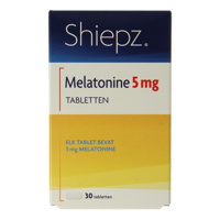 Shiepz Melatonine 5mg 30 Tabletten - thumbnail
