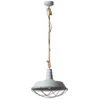 Brilliant Rope 93614/70 Hanglamp LED E27 60 W Beton-grijs - thumbnail